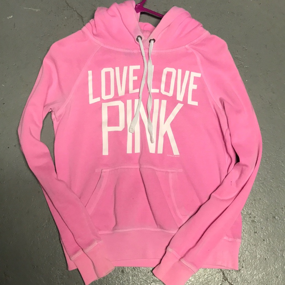 Pink VS hoodie
